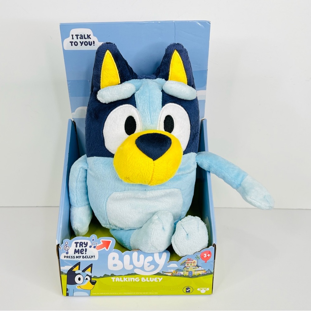 Blues Talking Plush 13 inch 9 phrases New